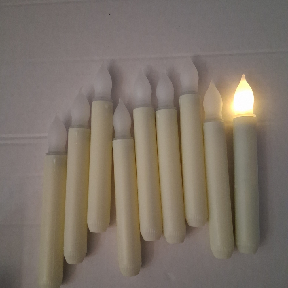 Elegant Cream LED Flameless Candles